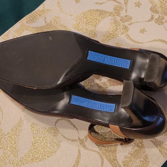 Easy Spirit Smart Shoe Sexy Ankle Straps Heels sz 6.5 Office Business - Picture 6 of 9